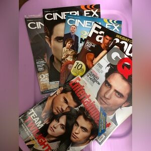 Magazines lot 1 - Twilight Saga Kristen Stewart Robert Pattinson Taylor Lautner